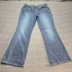 Fashion Bug Women Bootcut‎ Blue Denim Jeans Size 6P